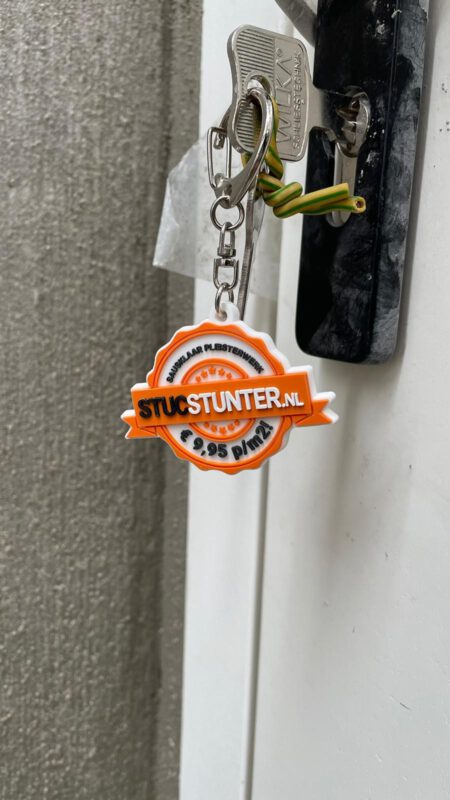 sleutelhanger stucstunter